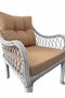 Hanah Home Hisar 3+1+1 Beige y Blanco